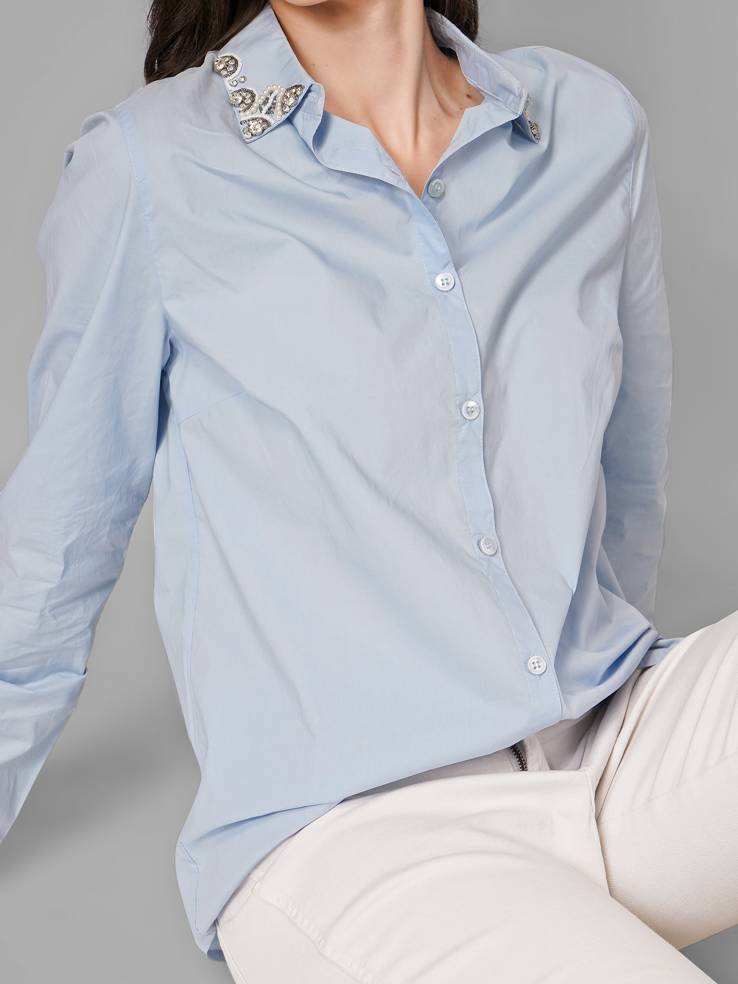 Formal Blue Shirt