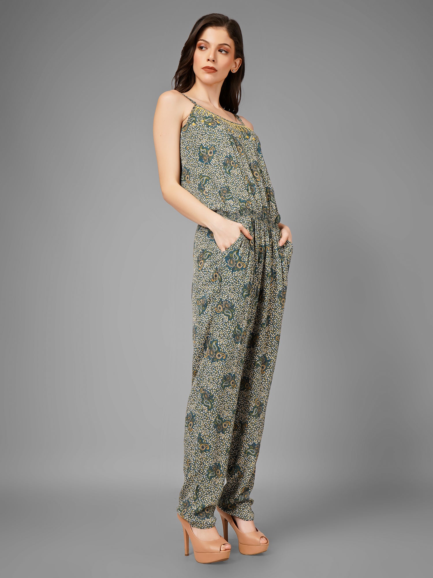 Summer Vibes Printed Jumpsuit