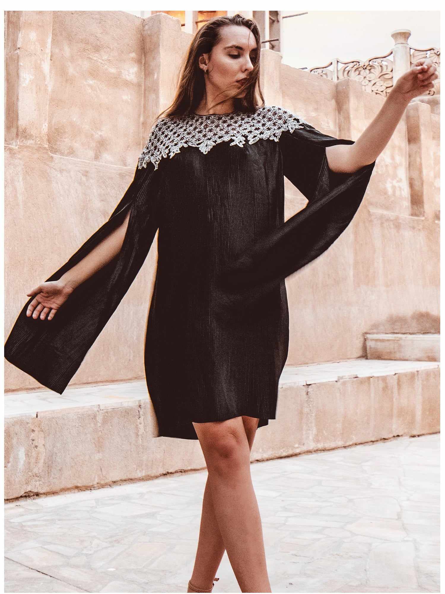 30 Stunning Designs of Cape Dresses for Modern Look