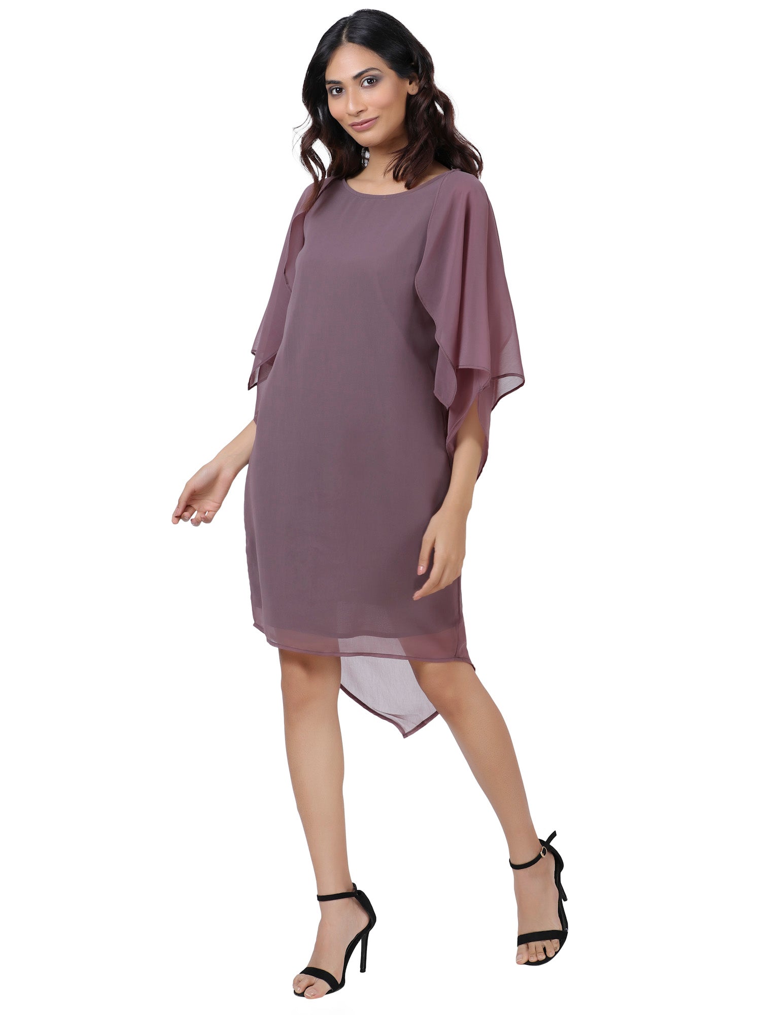 drama sleeve dress  