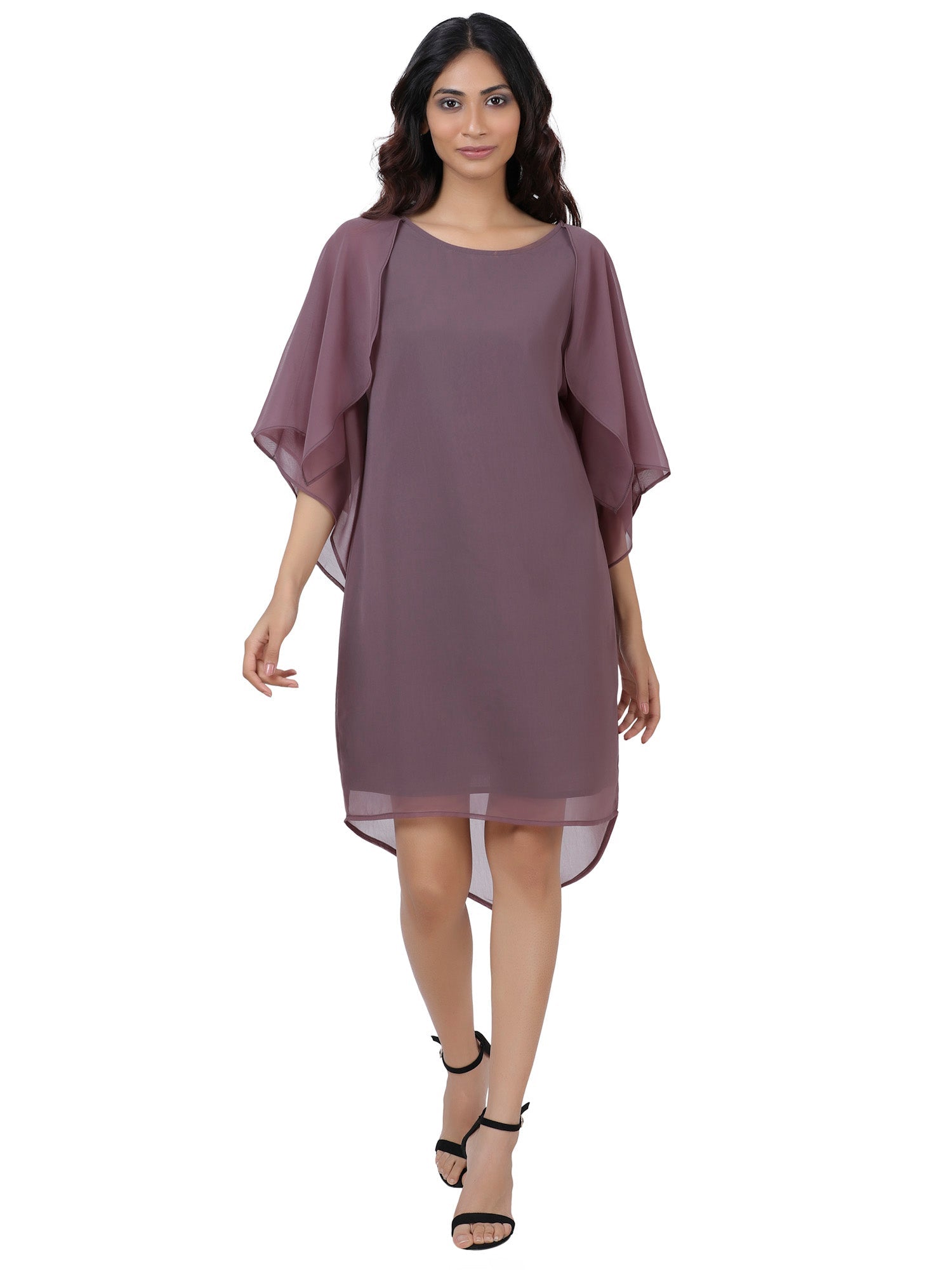 drama sleeve dress  