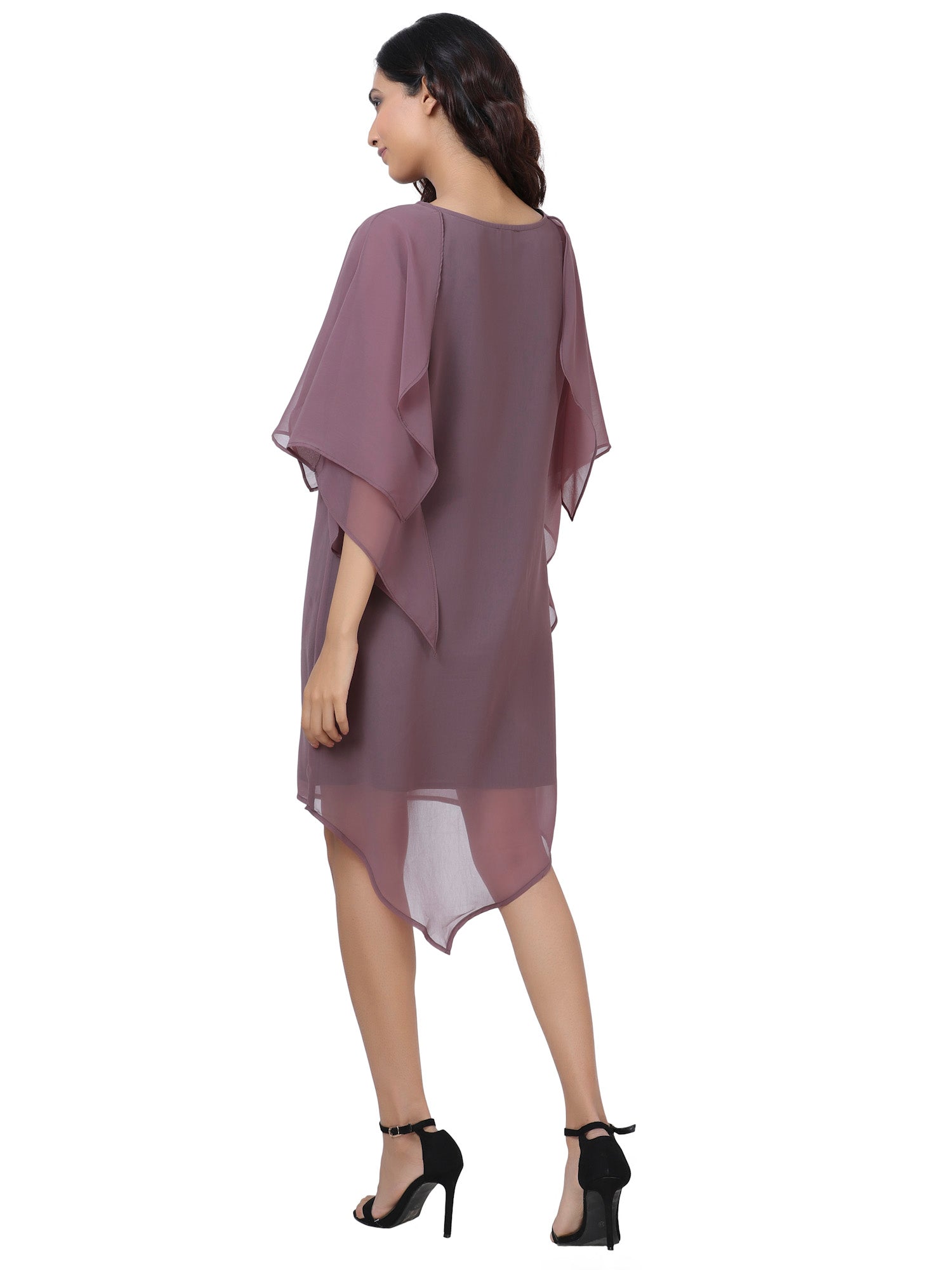 drama sleeve dress  