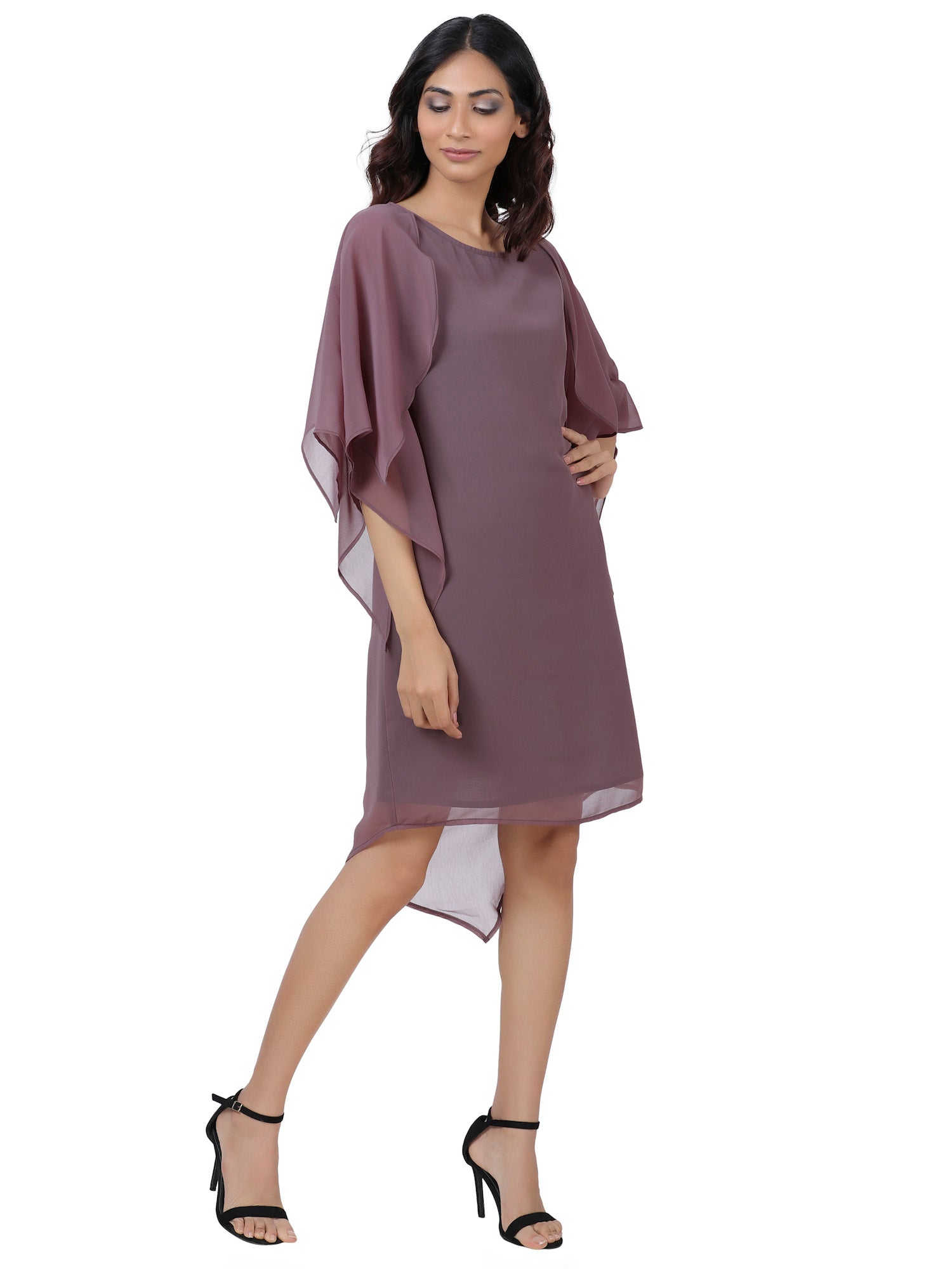 drama sleeve dress  